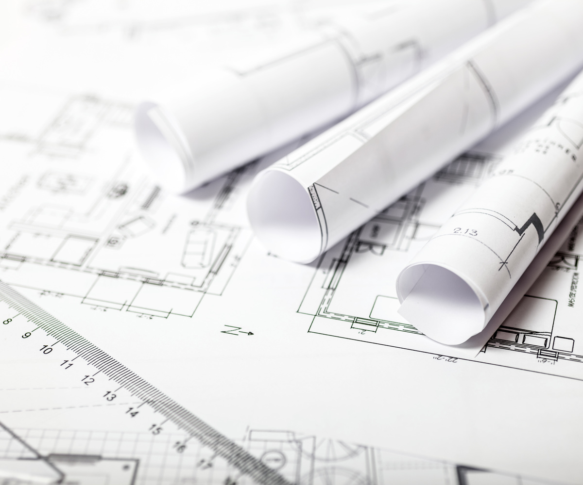 Close-up of construction projects